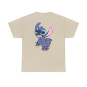 Cute Blue Alien Fairylights T-Shirt 6