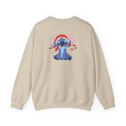 Cute Blue Alien Candycane Sweatshirt 6