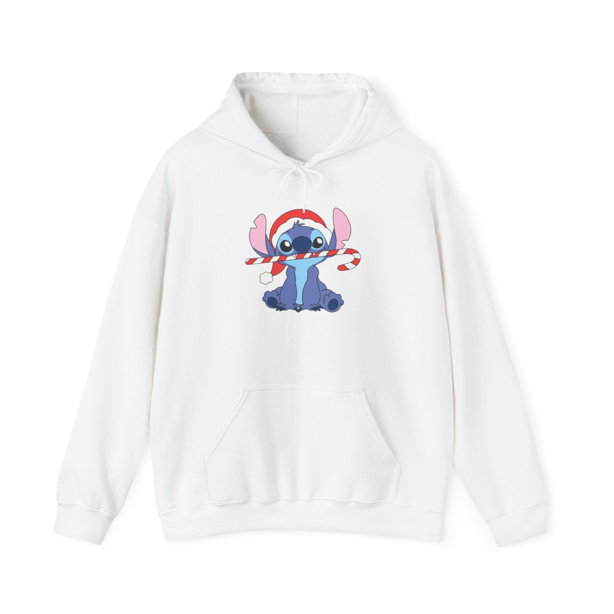 Cute Blue Alien Candycane Hoodie