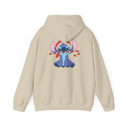Cute Blue Alien Candycane Hoodie 6