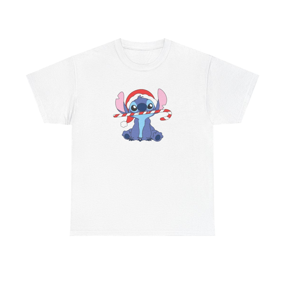 Cute Blue Alien Candycane T-Shirt