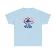 Cute Blue Alien Candycane T-Shirt 9