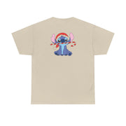 Cute Blue Alien Candycane T-Shirt 6