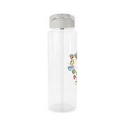 Cartoon Mouse Christmas Fairylights Heart Clear Water Bottle 8