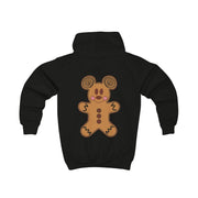 Cartoon Mouse Gingerbread Kids Hoodie 6