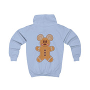 Cartoon Mouse Gingerbread Kids Hoodie 8