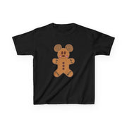 Cartoon Mouse Gingerbread Kids T-Shirt 5