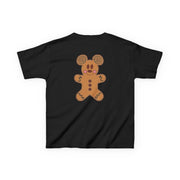 Cartoon Mouse Gingerbread Kids T-Shirt 6