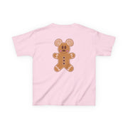Cartoon Mouse Gingerbread Kids T-Shirt 10