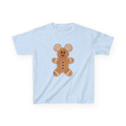 Cartoon Mouse Gingerbread Kids T-Shirt 7