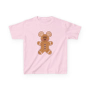 Cartoon Mouse Gingerbread Kids T-Shirt 9