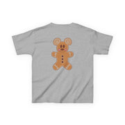 Cartoon Mouse Gingerbread Kids T-Shirt 4