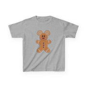Cartoon Mouse Gingerbread Kids T-Shirt 3