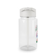 Cute Blue Alien Elf Clear Water Bottle 3