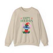 Cute Blue Alien Elf Sweatshirt 7