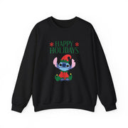 Cute Blue Alien Elf Sweatshirt 5