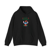 Cute Blue Alien Elf Hoodie 5