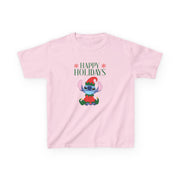 Cute Blue Alien Elf Kids T-Shirt 9