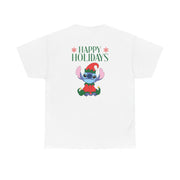 Cute Blue Alien Elf T-Shirt 2