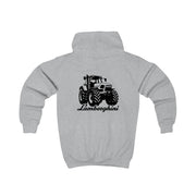 Lambo Tractor Kids Hoodie 4