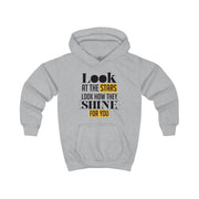 Look At The Stars Kids Hoodie 3