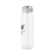 Yellow Music Player Clear Water Bottle 9