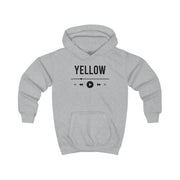 Yellow Music Player Kids Hoodie 3