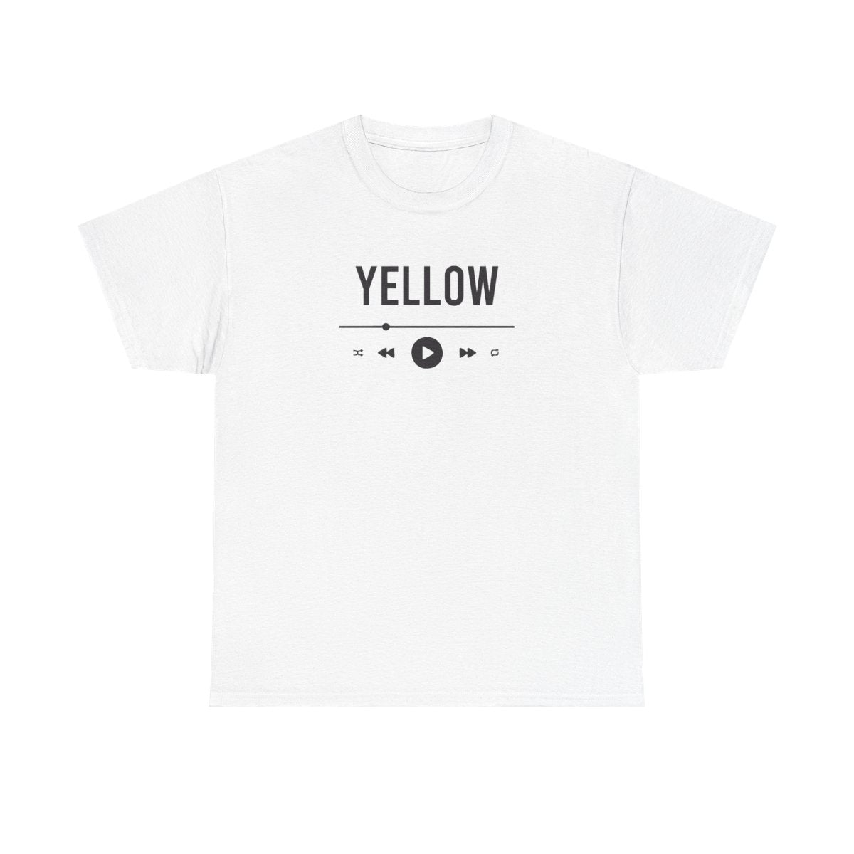 Yellow Music Player T-Shirt