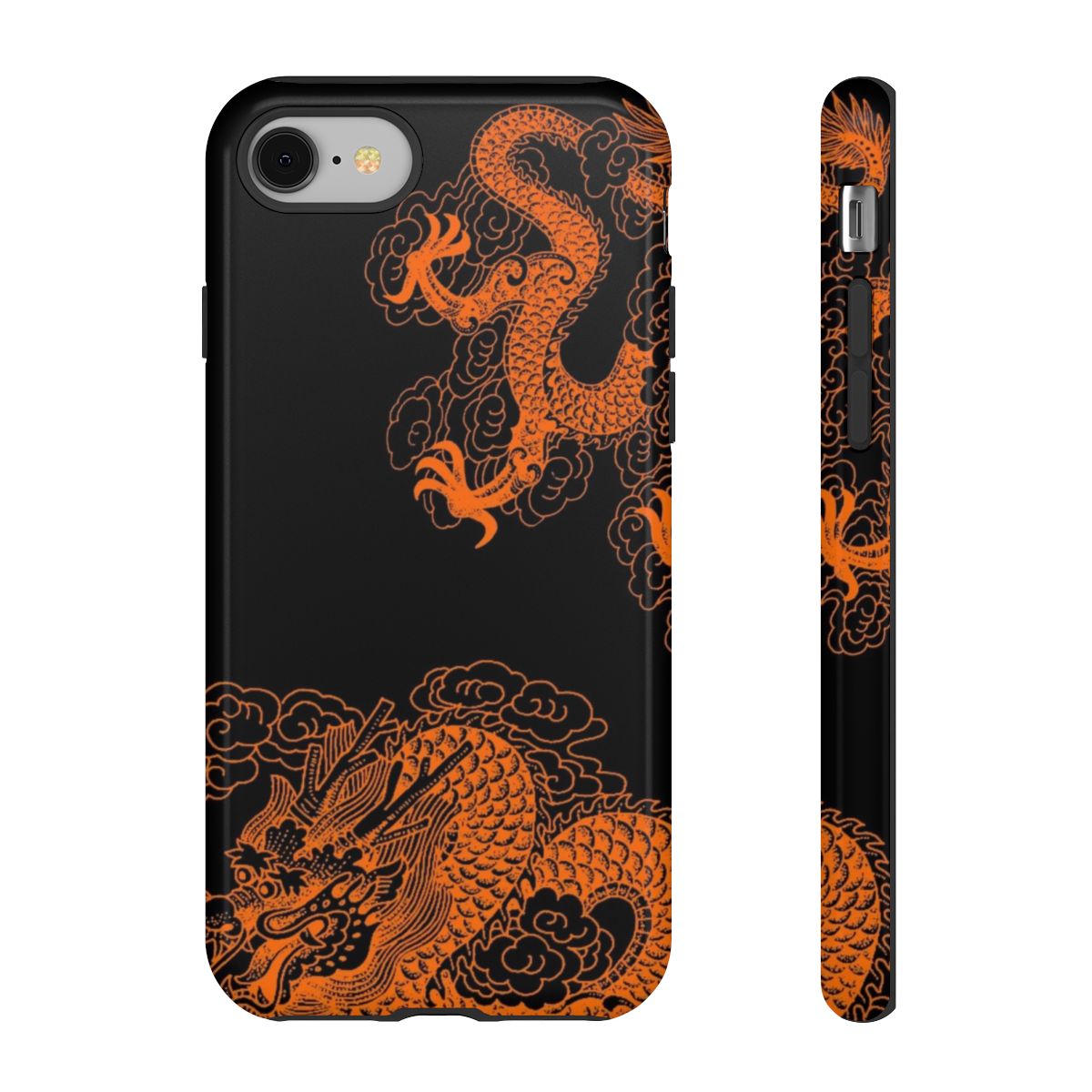 Orange Dragon Phone Case