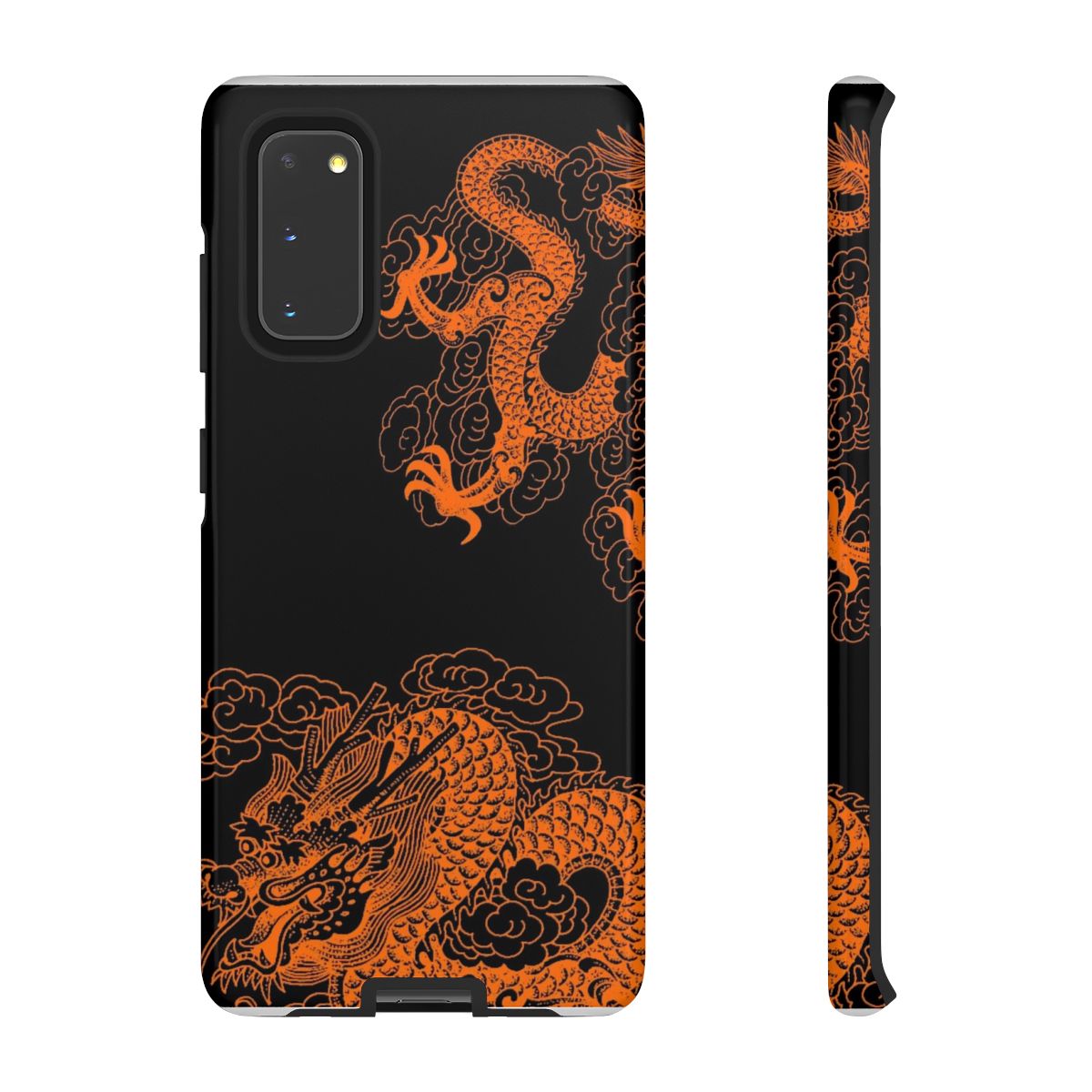 Orange Dragon Phone Case