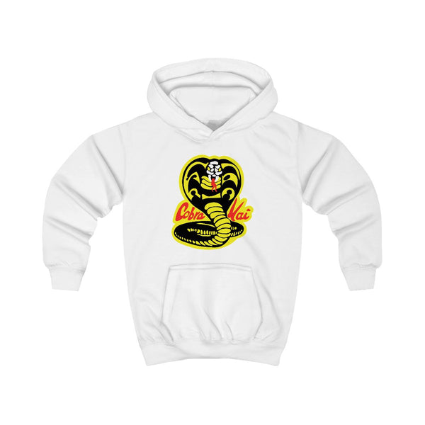 C Kai Logo Kids Hoodie White Front