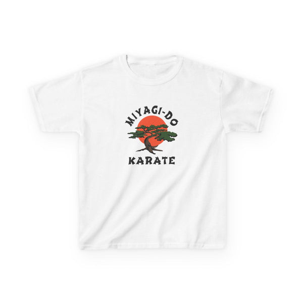 Miyagi-do Karate - C Kai Kids T-Shirt White Front
