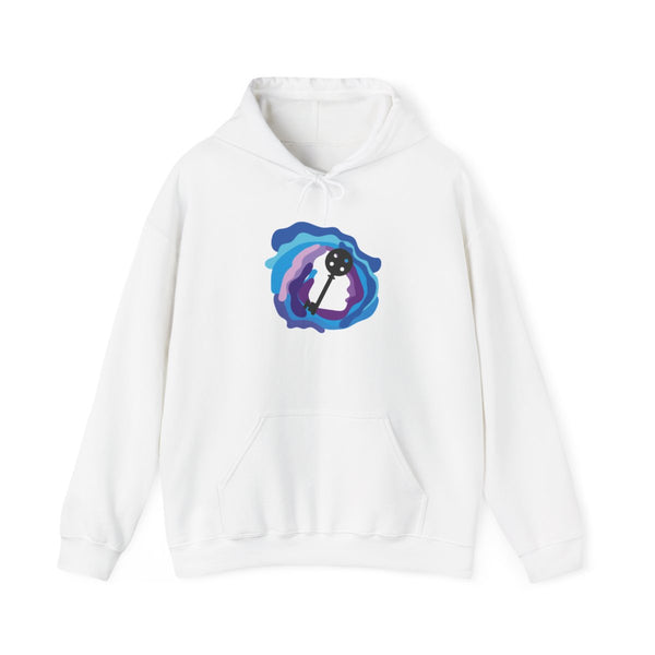 Coraline Key Hoodie White Front