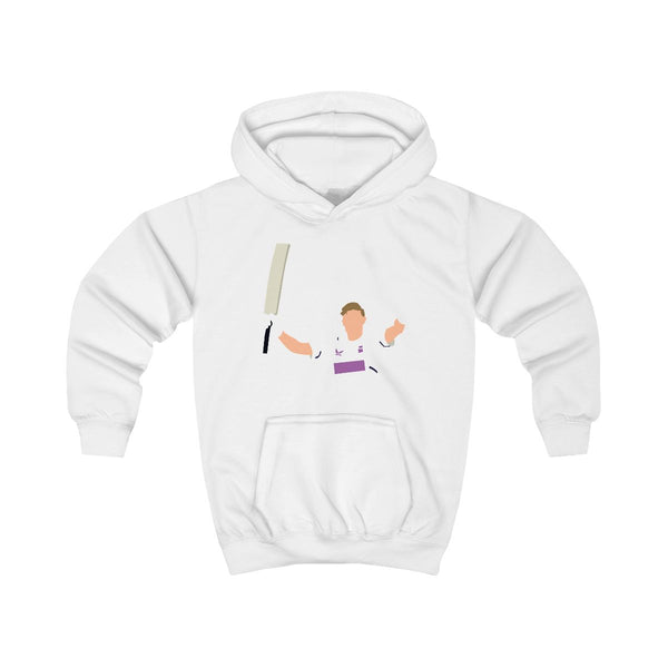 Root - Cricket Kids Hoodie White Front
