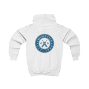 Cricket Badge Kids Hoodie 2