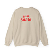 Let It Snow Snowflakes Sweatshirt 8