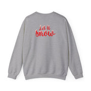 Let It Snow Snowflakes Sweatshirt 4