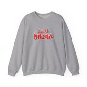 Let It Snow Snowflakes Sweatshirt 3