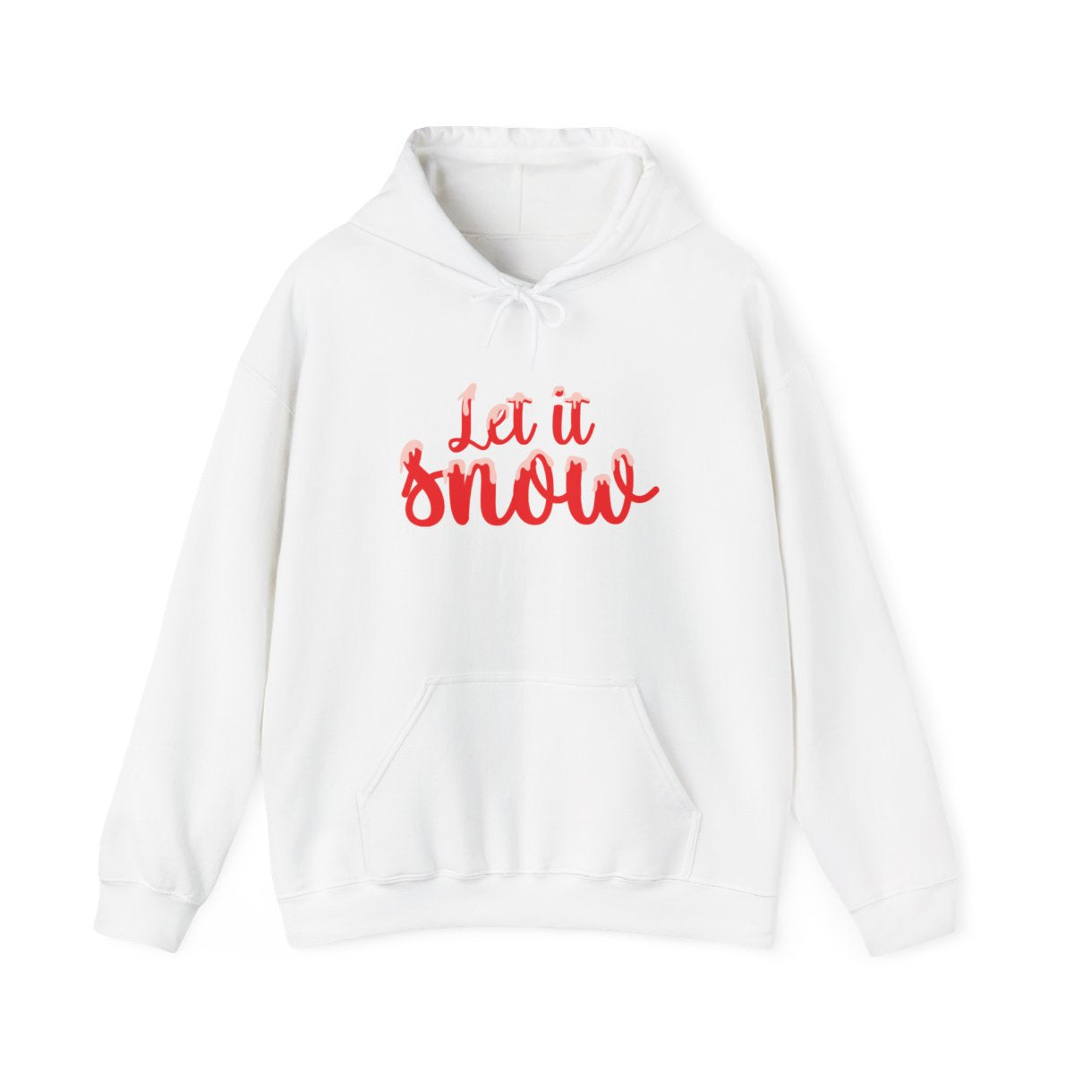 Let It Snow Snowflakes Hoodie