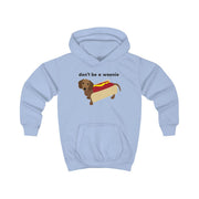 Don't Be A Weenie - Dachshund Kids Hoodie 5