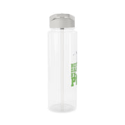 Best Dad By Par - Fathers Day Clear Water Bottle 8