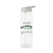 Gone Fishing  Clear Water Bottle 7