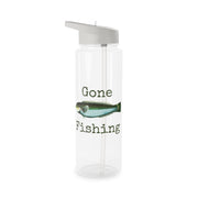 Gone Fishing  Clear Water Bottle 6