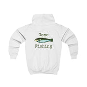Gone Fishing  Kids Hoodie 2
