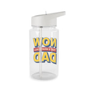 Now That's What I Call Dad - Father's Day Clear Water Bottle 2
