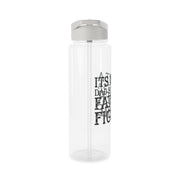 It's Not A Dad Bod Clear Water Bottle 8