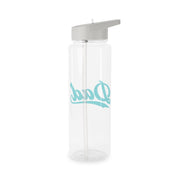 Dad Logo Clear Water Bottle 7