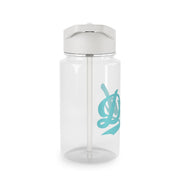 Dad Logo Clear Water Bottle 3