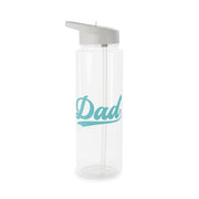 Dad Logo Clear Water Bottle 6