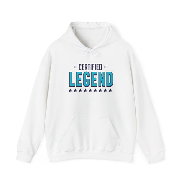 Certified Legend Hoodie White Front